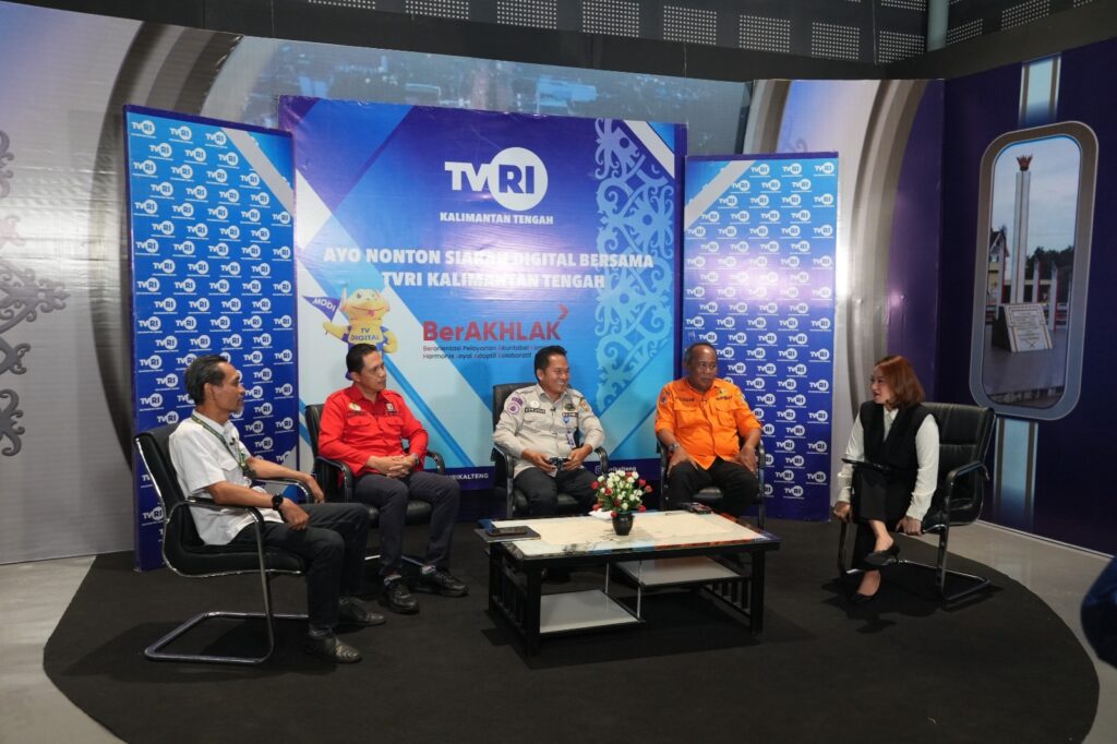 Live Siaran Nasional Karhutla di TVRI Palangka Raya